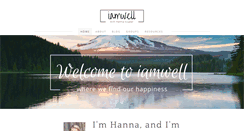 Desktop Screenshot of iamwell.org